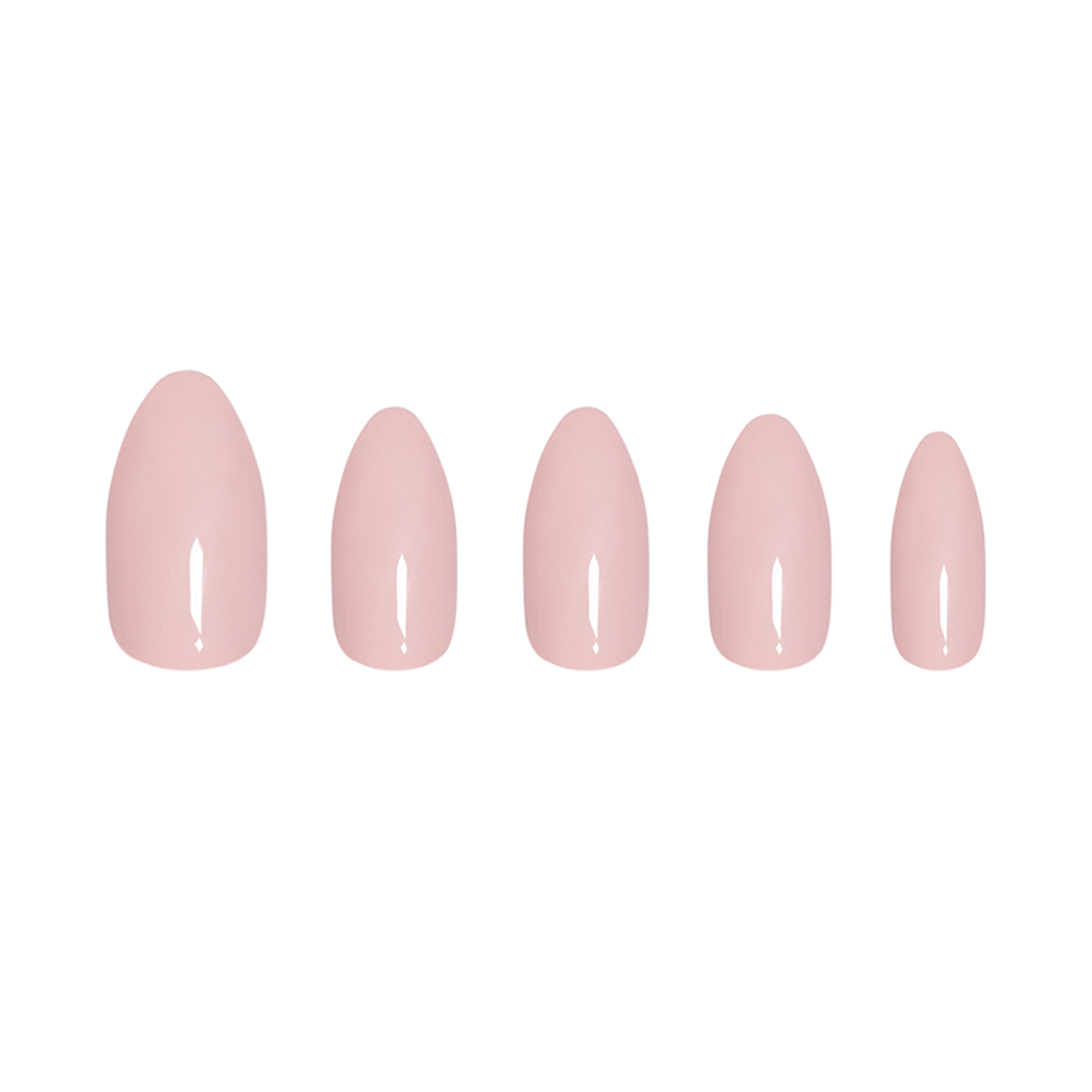 Baby Doll Press-on Nails | Glossy Blush Nude x Red Bottoms - Marmalade ...