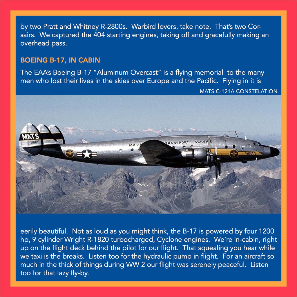 Round Sounds Vol. 2 - CD and Digital Recordings of Historic Aircraft –  AIRCRAFT RECORDS