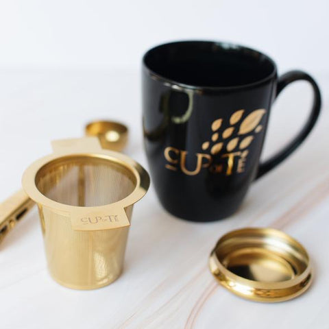 Gold tea infusers