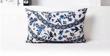 Classical Chinese Blue  and White Decorative Pillow Cover - Paruse