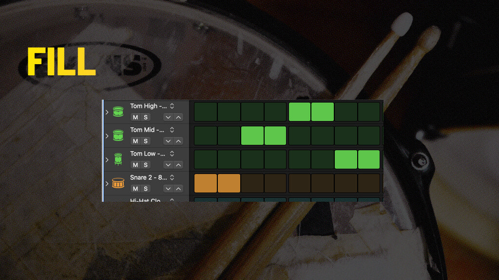 Drum Fills Drum Pattern