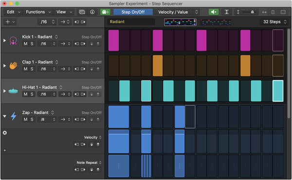 Logic Pro Step Sequencer