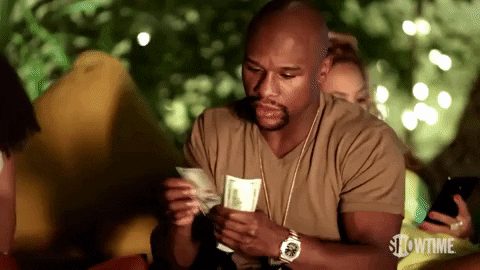 Floyd Mayweather Counting Money