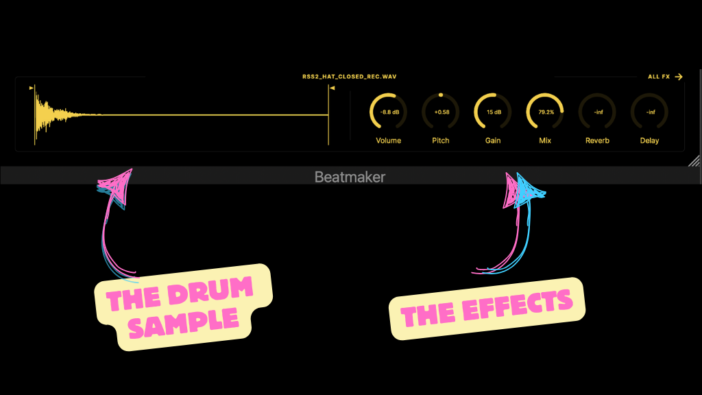 Sample Editor in Splice Beatmaker