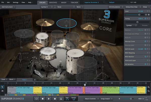 Toontrack Superior Drummer