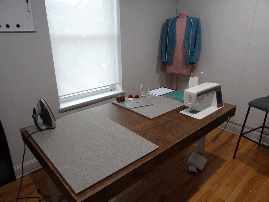 Building an Adjustable Height Sewing Workstation – Handmade by
