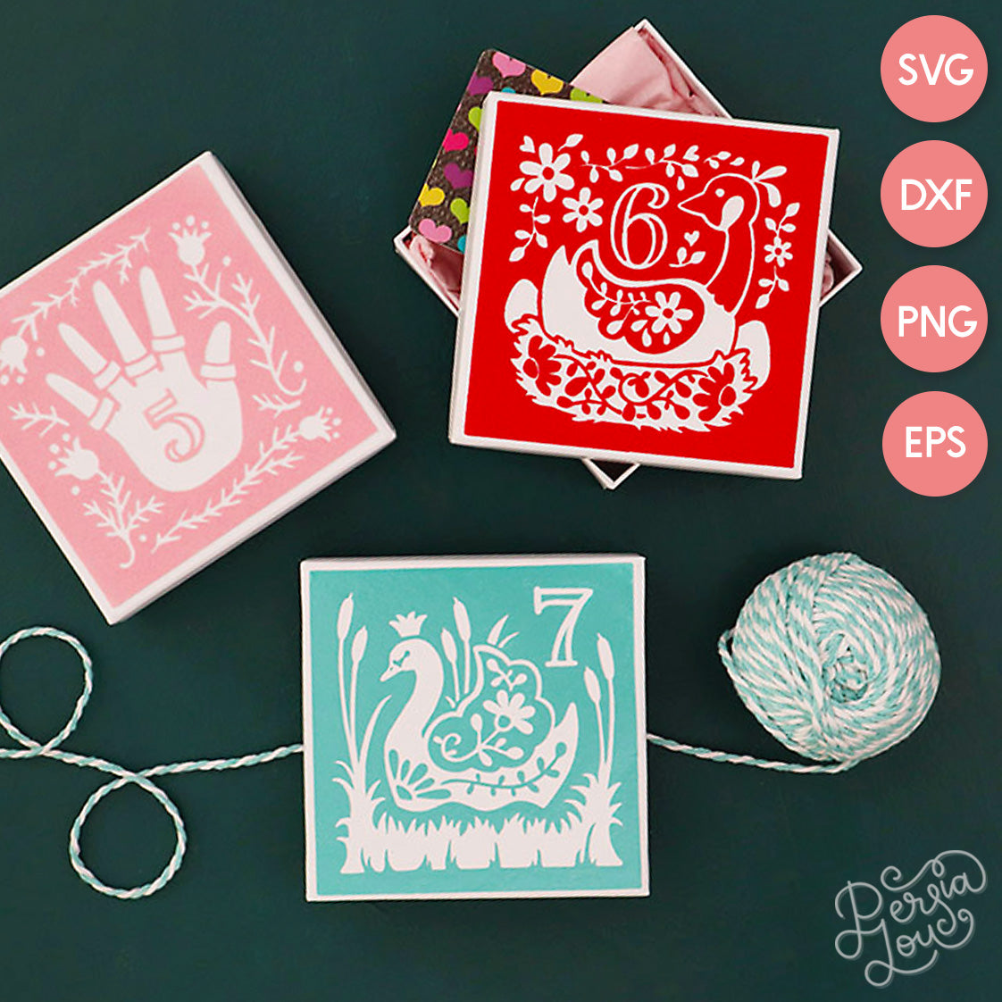 Download 12 Days Of Christmas Svg Cut Files Persia Lou