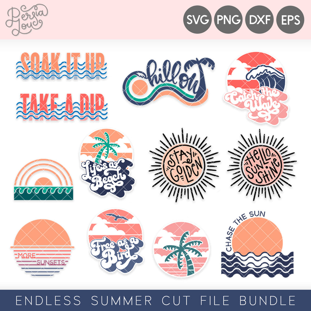 Download Free Make Waves Retro Ocean Svg Cut File Persia Lou