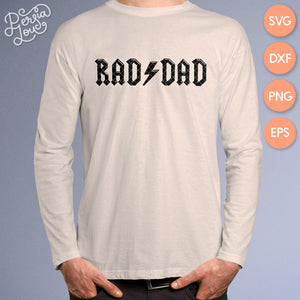 Rad Dad Father's Day SVG Cut File Bundle – Persia Lou