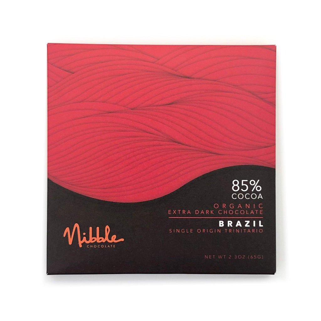85% Cocoa<br> Single Origin Bars - Nibble Chocolate