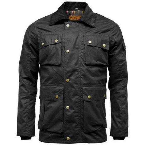 Mens Game Utilitas Wax Jacket - ek 