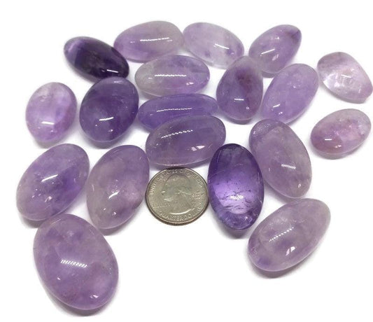 Dream Amethyst Palm Stone – Crystal Love Collective