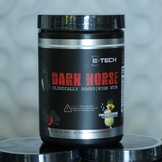 Recomended Dark horse pre workout e tech for Routine Workout