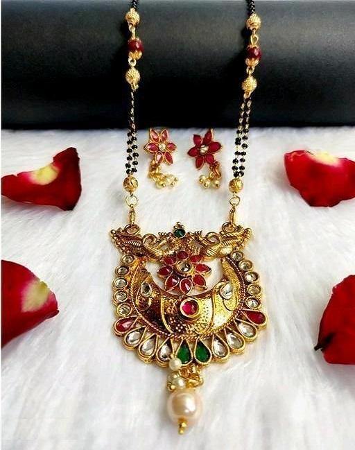 Gold Plated Mangalsutra Set - Sigma Trends