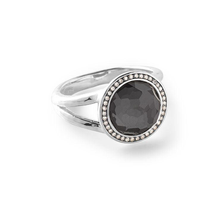 925 Hematite Ring