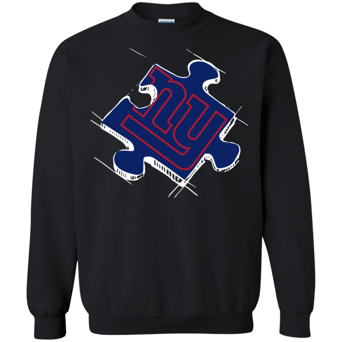 New York Giants Autism Puzzle Shirts