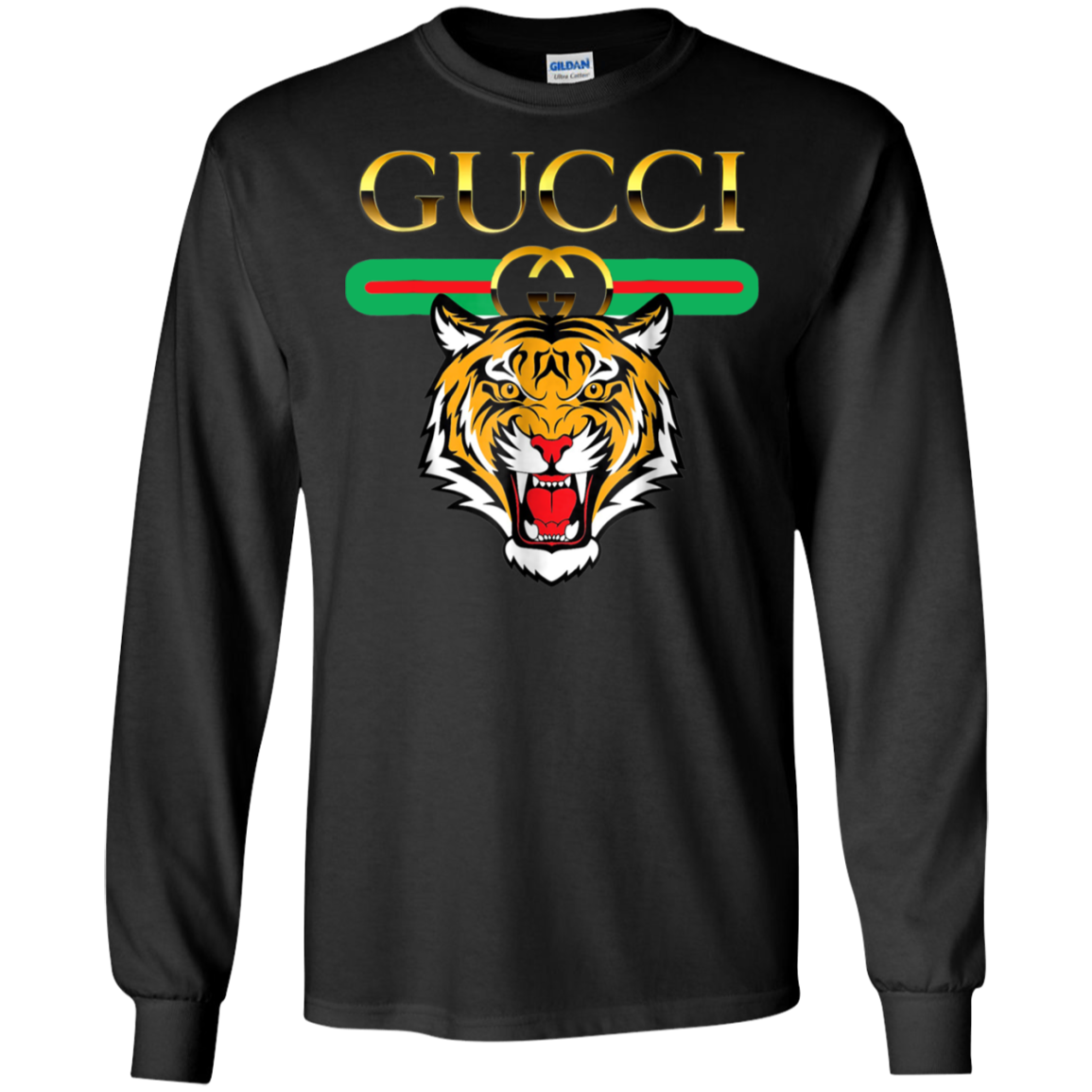 Gucci Tiger Vintage G240 Ls Ultra T Shirt Elnovelty