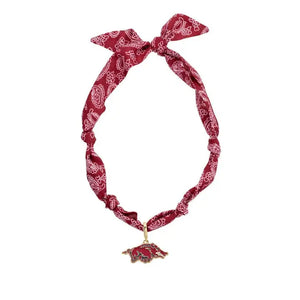 Razorback Scarf Necklace - This Little Piggy