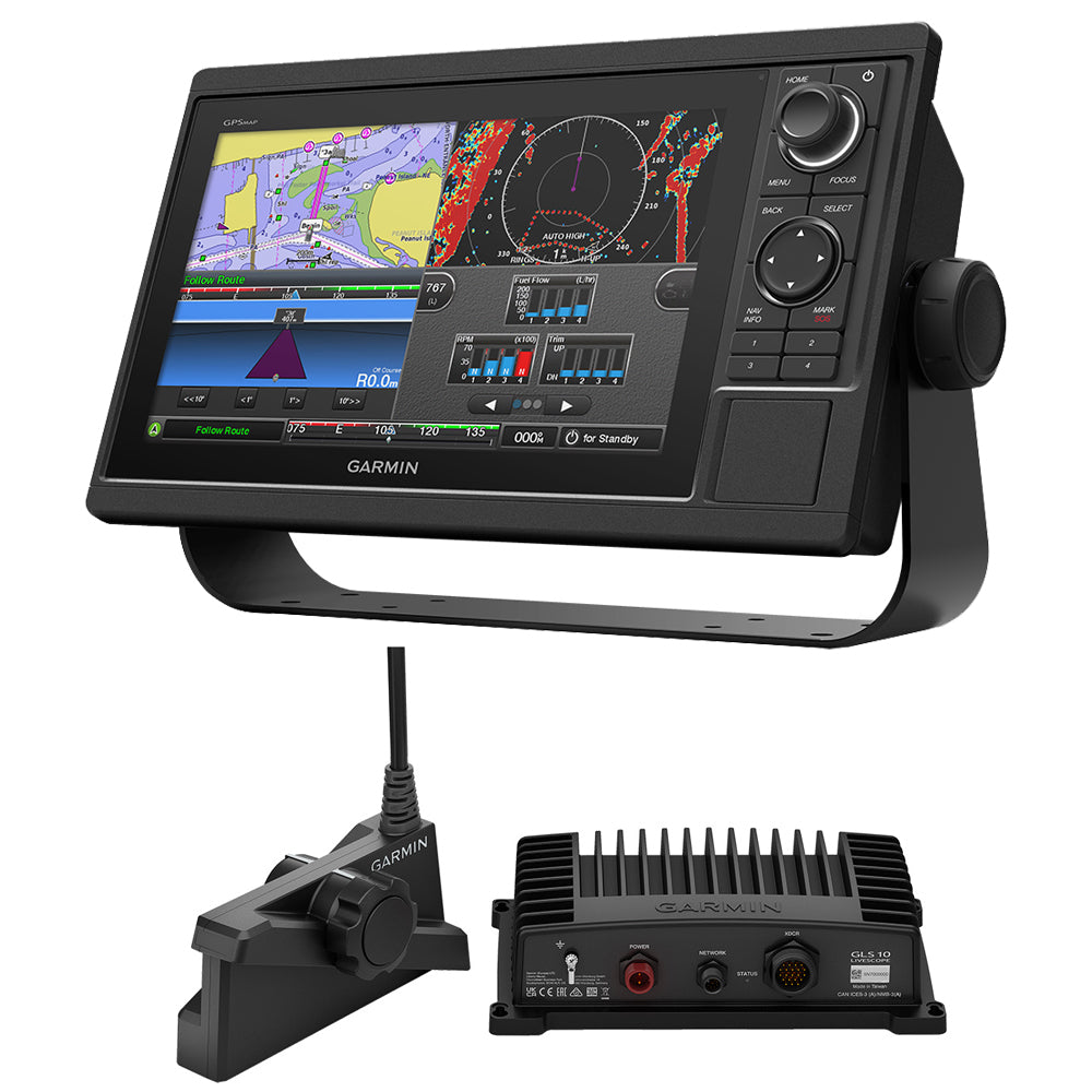 Garmin GPSMAP® 1222 LiveScope Plus Bundle w/LVS34 Transducer