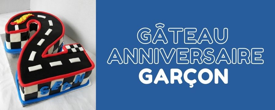 gateau anniversaire garçon