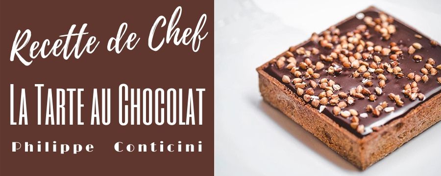 the recipe for philippe conticini's chocolate tart
