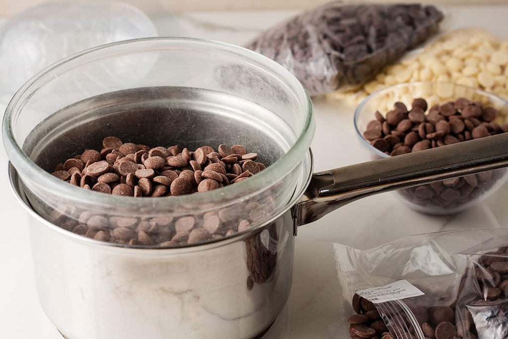 feves de chocolat de couverture à patisserie