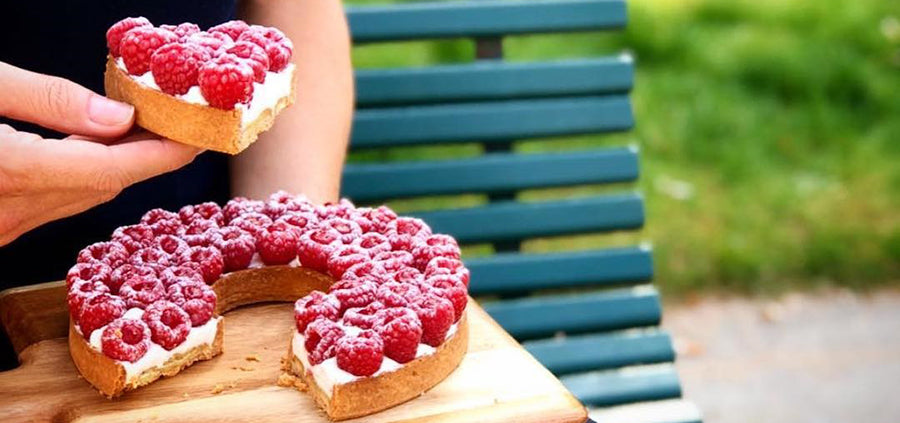 recipe cyril lignac raspberry tart