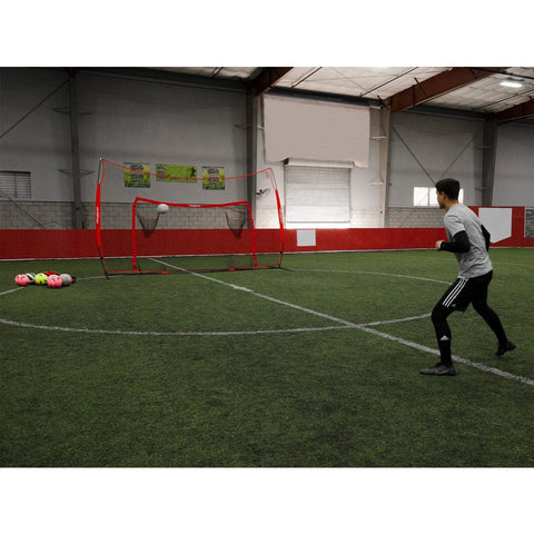 Powernet 16x10 Ft Soccer Goal Combo Barrier 1214