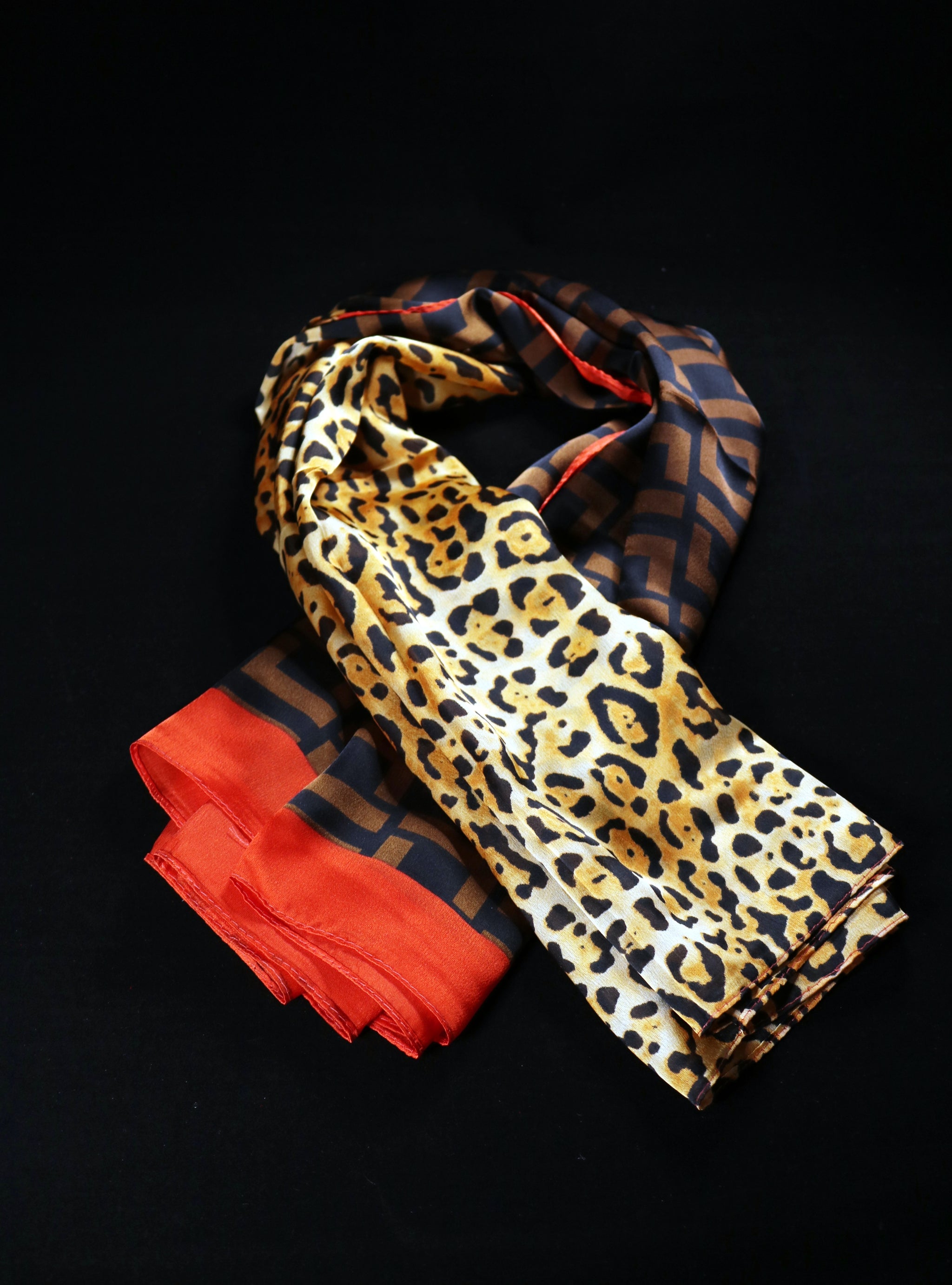 fendi print scarf