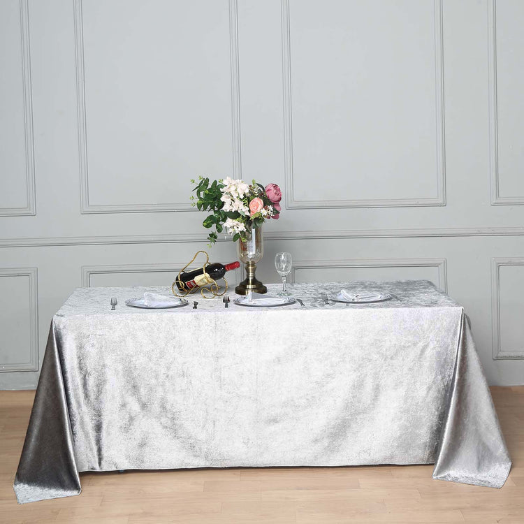 Premium Velvet Rectangular Tablecloth