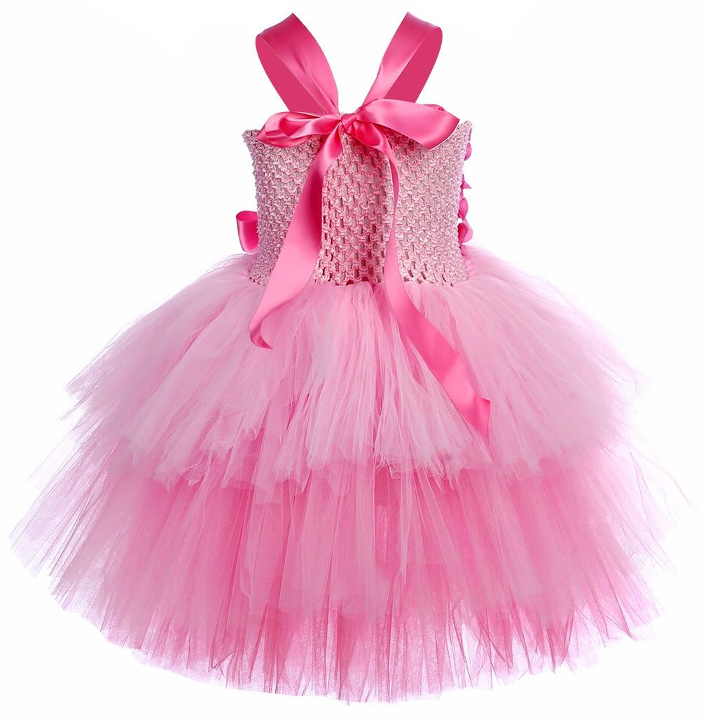 Pink Flower Dress – Mila Raine