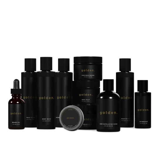 The Golden Bundle set of products