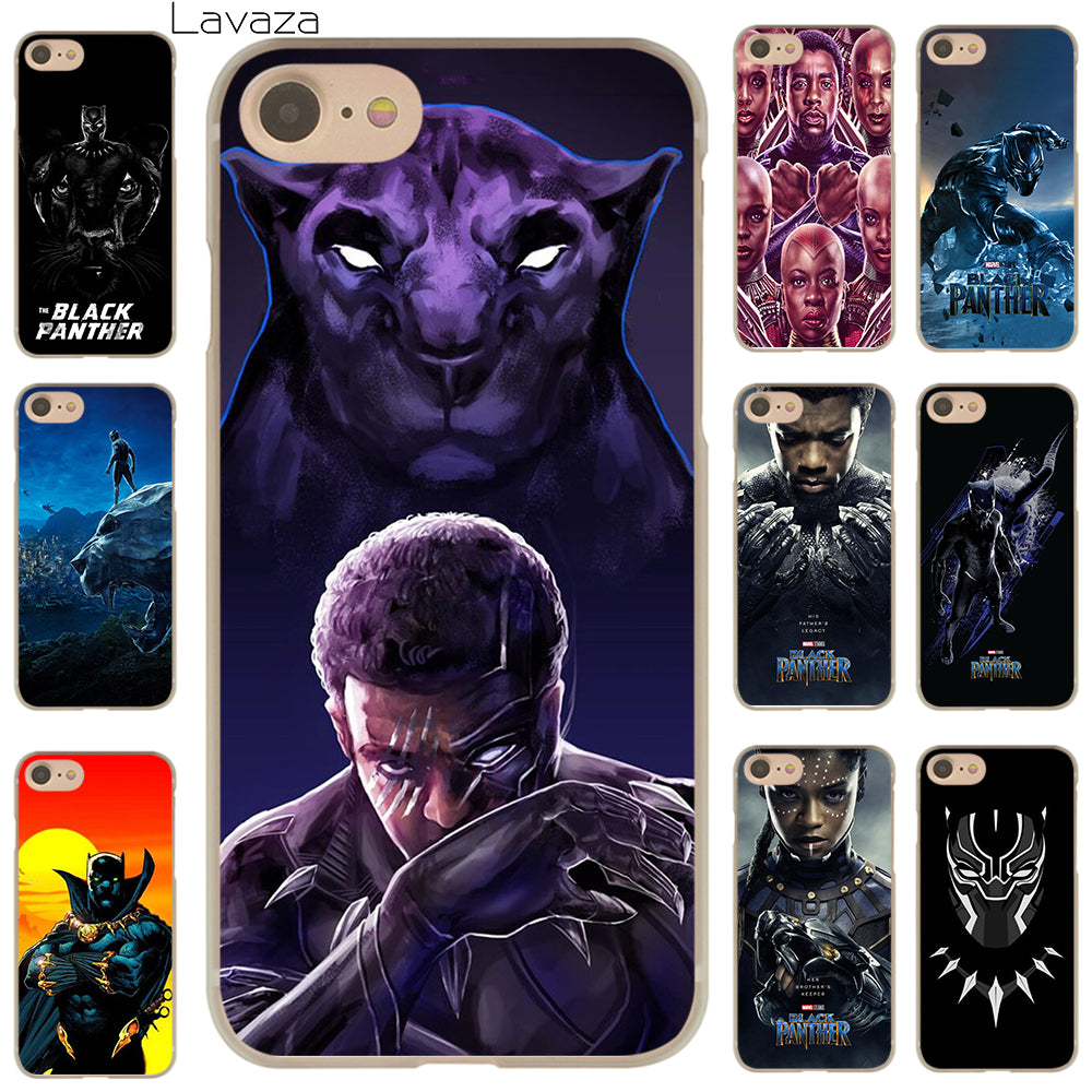 Lavaza Marvel Comics Black Panther Hard Phone Case For Apple Iphone