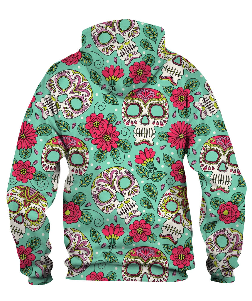 Mexican Day Of The Dead Hoodie – Secret Darkness