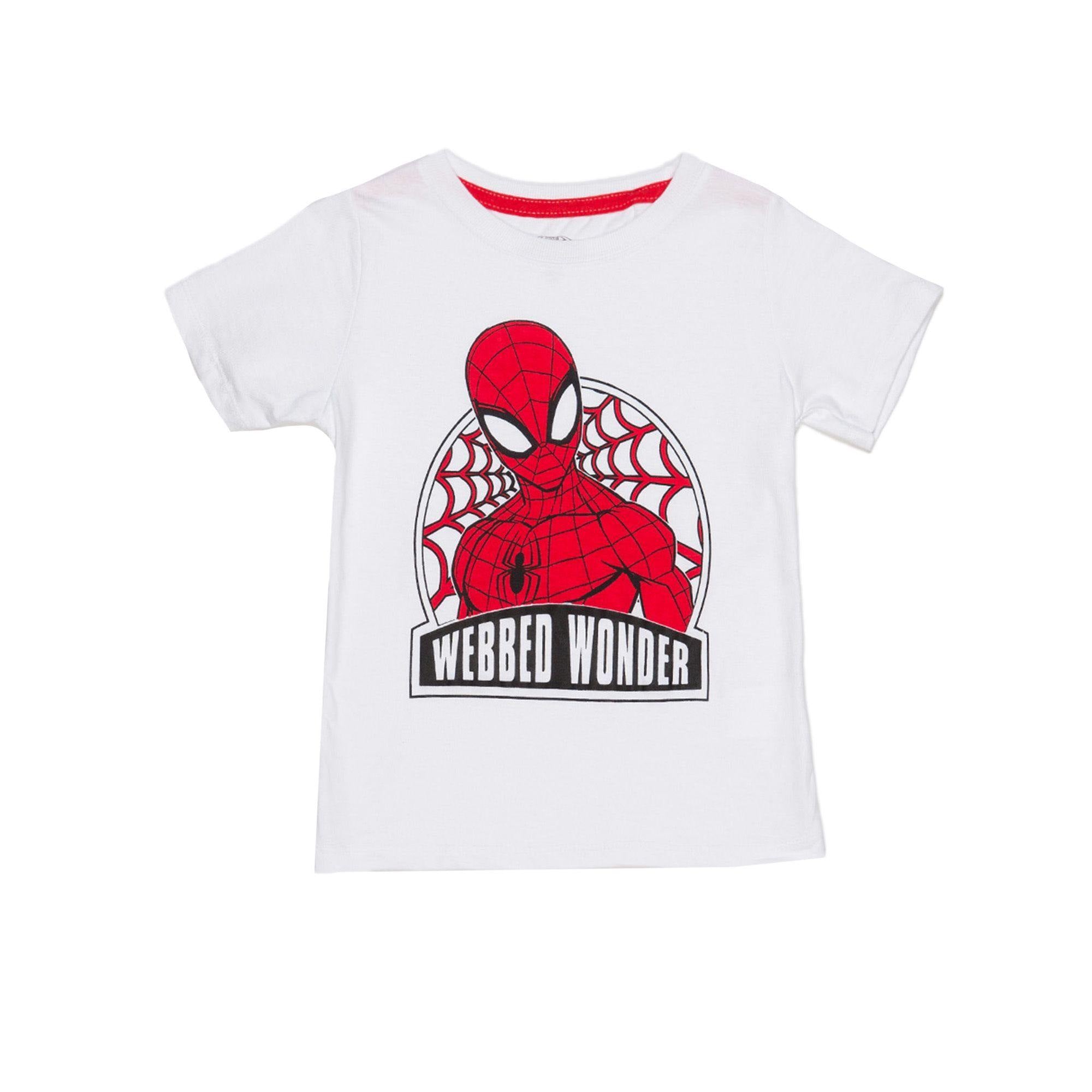 PLAYERA BLANCA SPIDER MAN NIÑO DISNEY – Mibebu - Ropa Infantil