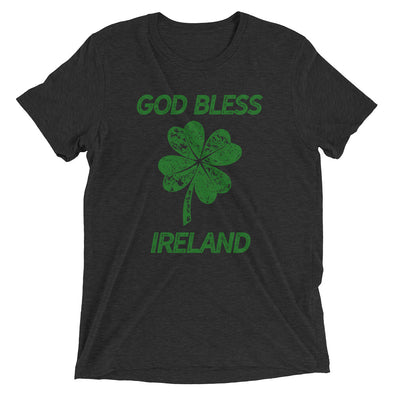 God Bless Ireland T-Shirt for Men and Women | Premium Triblend Fabric