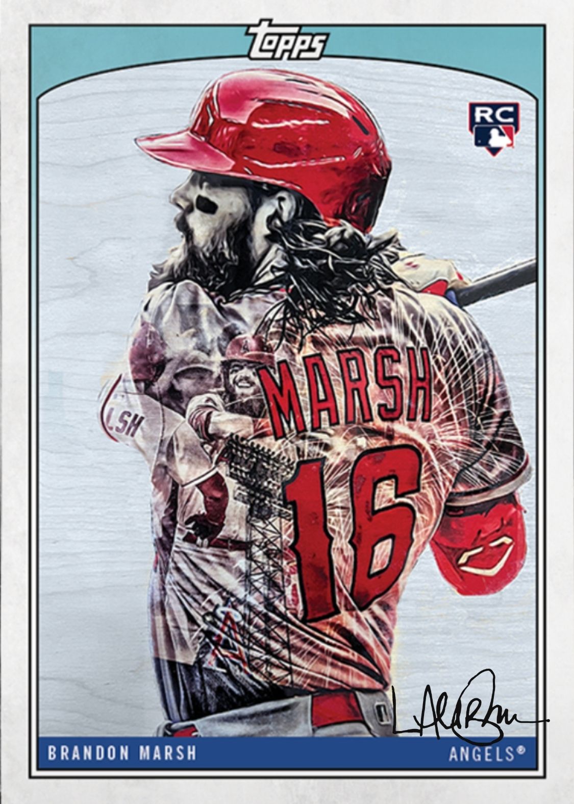 引き出物 brandon marsh RCサインカード 2022 Topps fawe.org