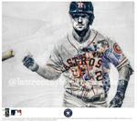 "Bregman" (Alex Bregman) Houston Astros - Officially Licensed MLB Print - Limited Release