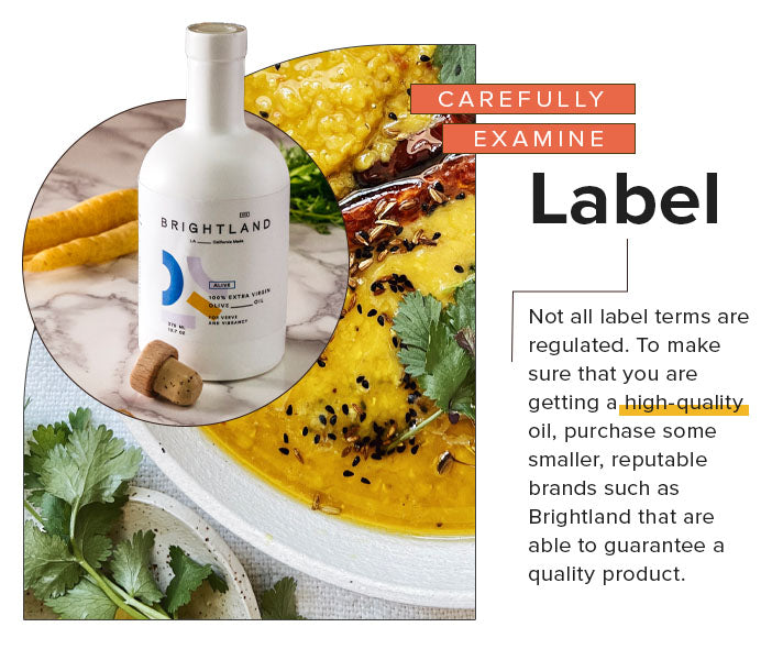 carefully examine bottle label