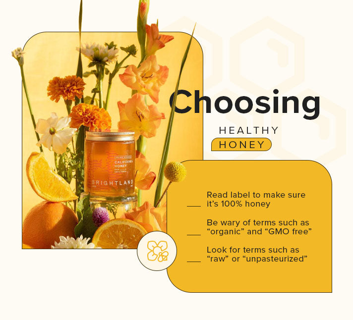 choosing healthy honey