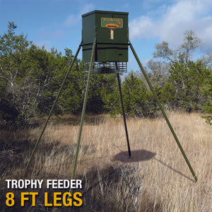 Texas Hunter 300 lb. EZ Lift Tripod Deer Feeder System - Aquatic  Environmental Services