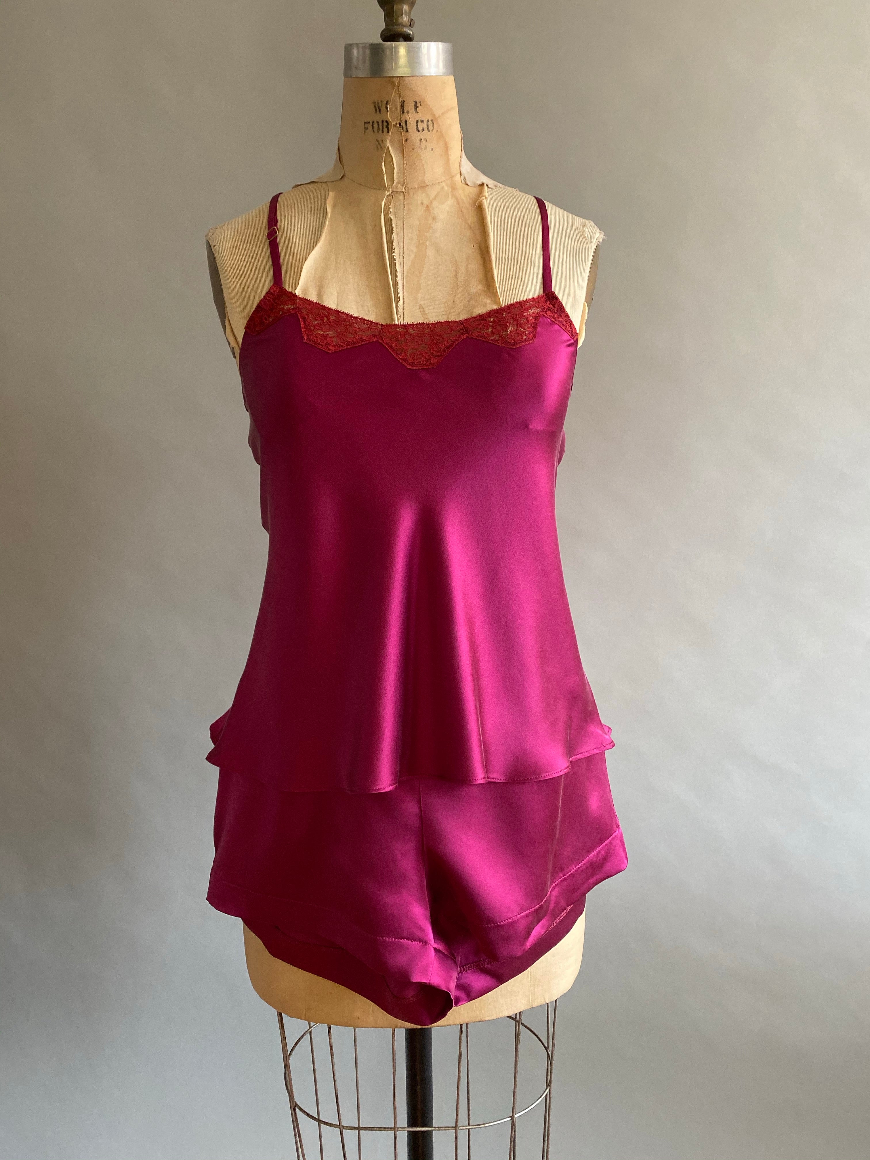 Silk Charmeuse Sleep Short