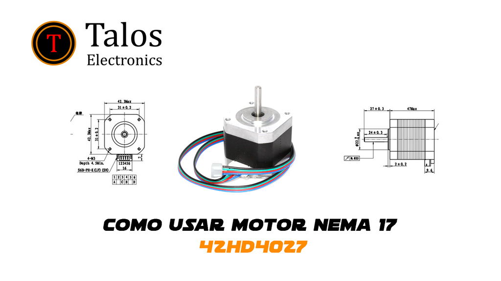 Motor nema 17 