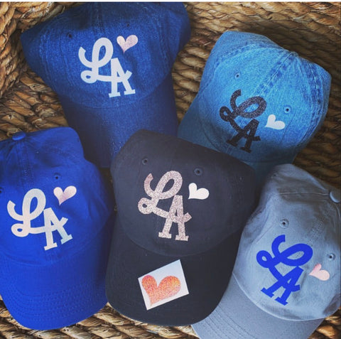 Limited Edition Custom Los Angeles Dodgers Hat To Live and Die LA