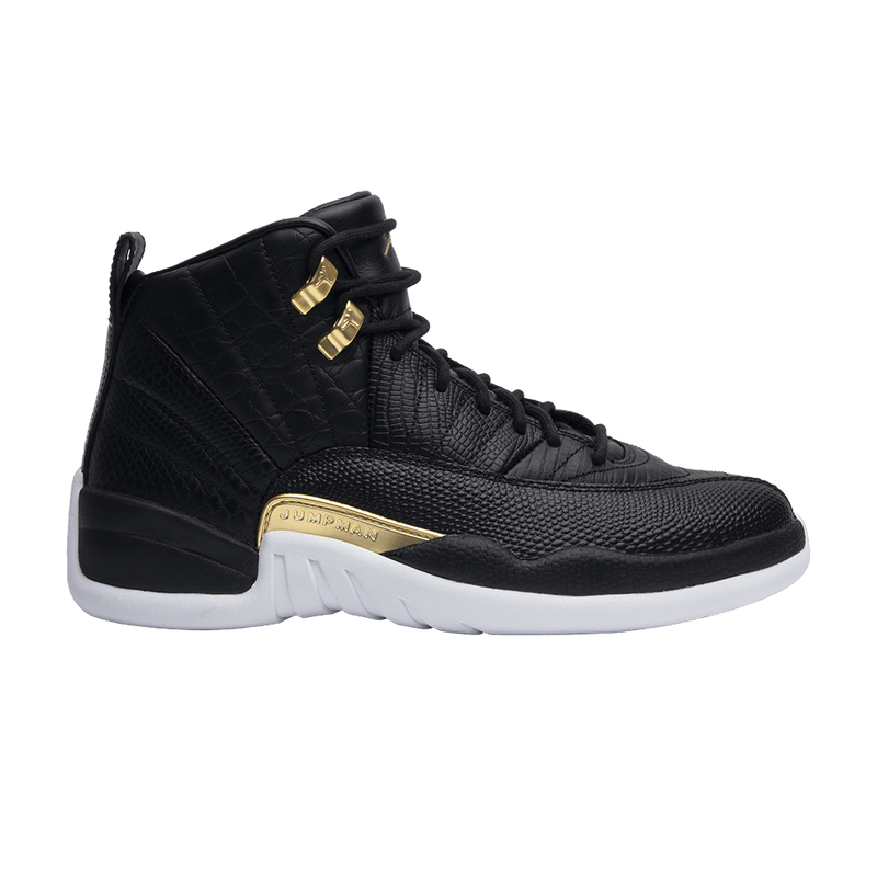 black metallic gold jordan 12