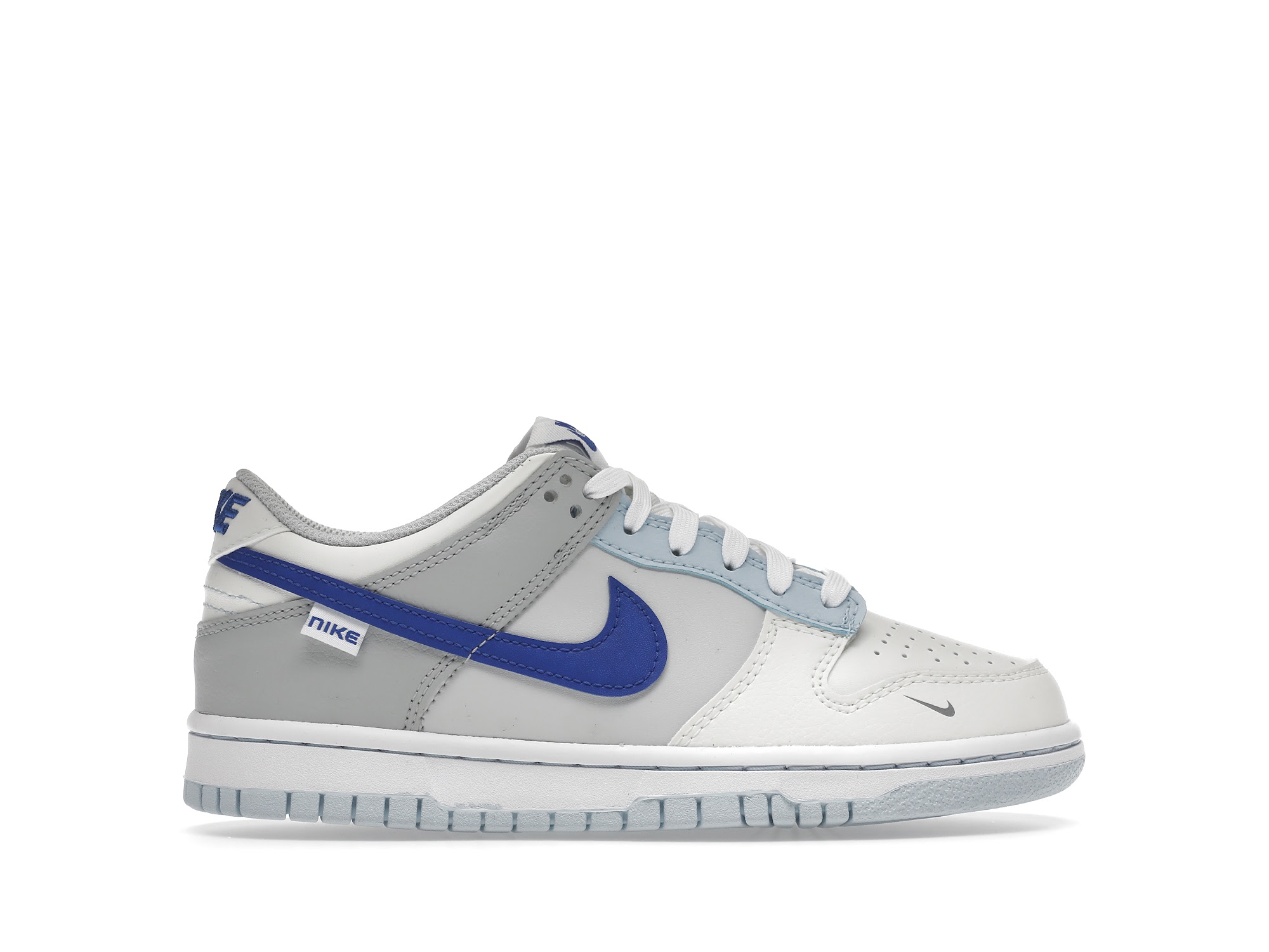 Nike Dunk Low Mini Swoosh Wolf Grey Game Royal – Sneakers Daddy