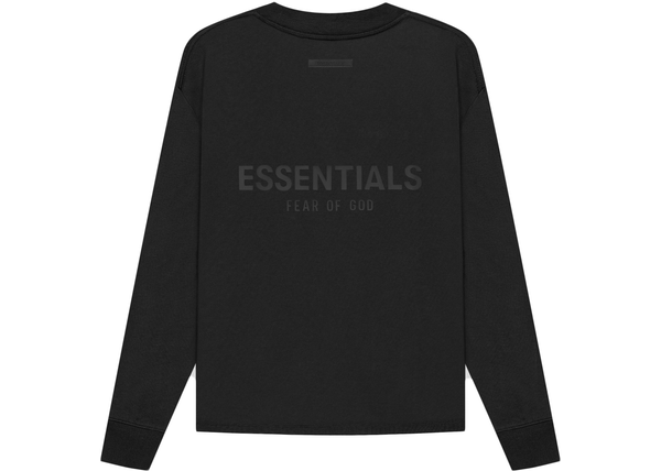 FOG Essentials - Black Logo Long Sleeve Tee – Centrall Online