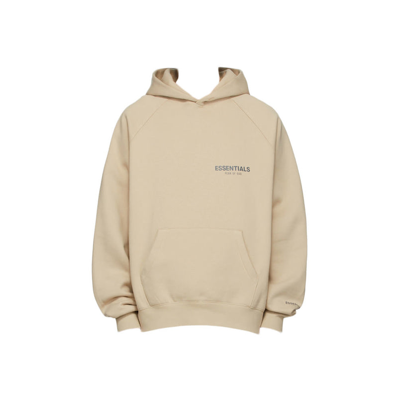 essentials ssense exclusive tan pullover hoodie