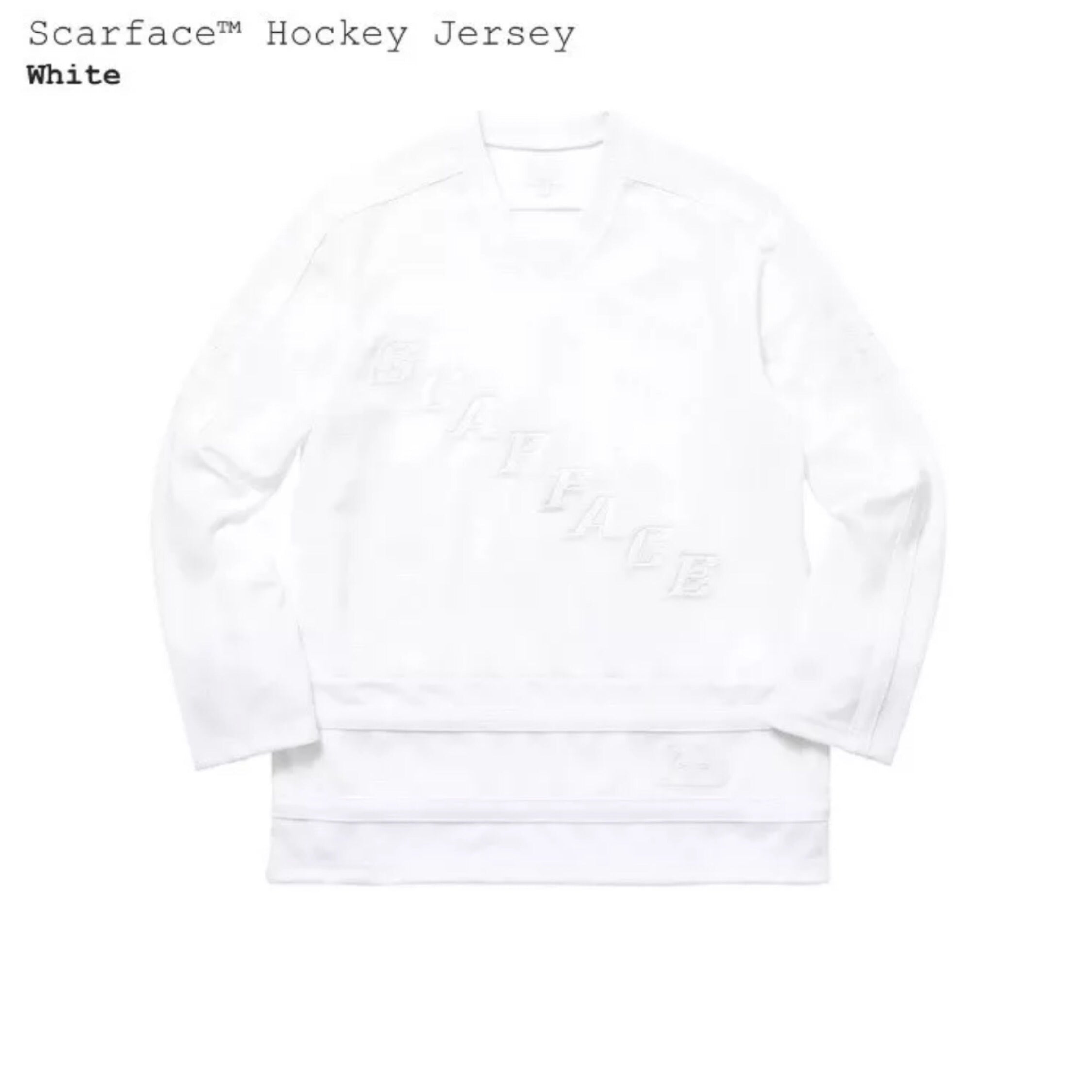 カテゴリ Supreme - Supreme Scarface Hockey Jersey ホッケーシャツの