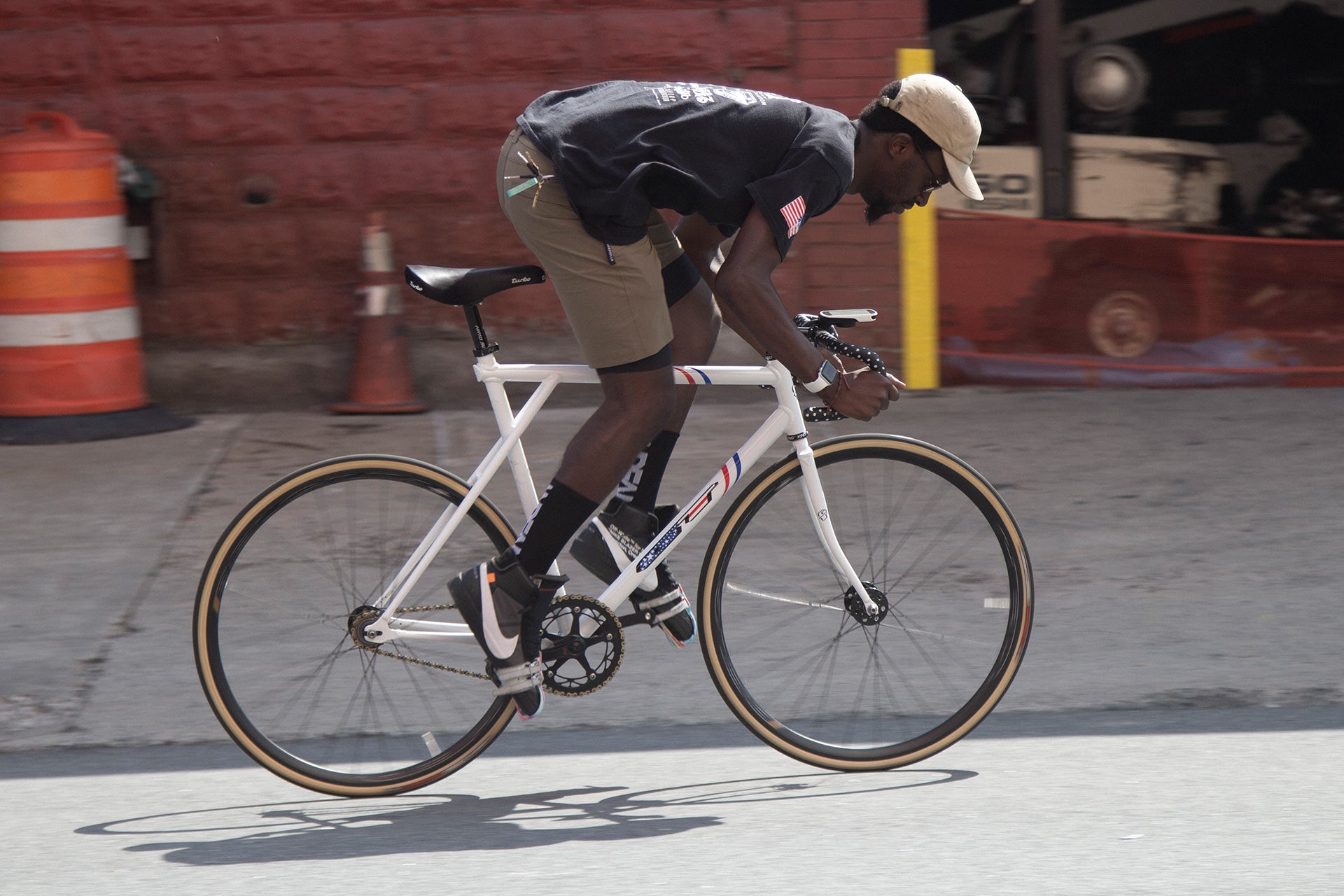 God and Famous Khaki Commuter Shorts